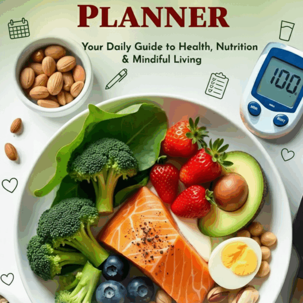 PLANNER 1- Diabetes and Wellness Planner: Action Step 1 (Plan Your Day)